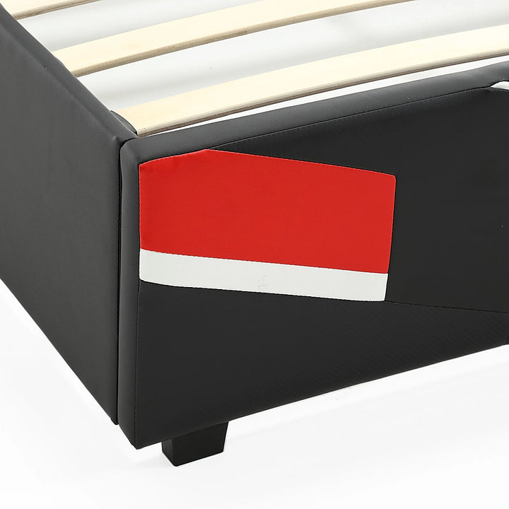 X Rocker - Orion eSports Gaming Bed Frame, Twin - Black/Red_9