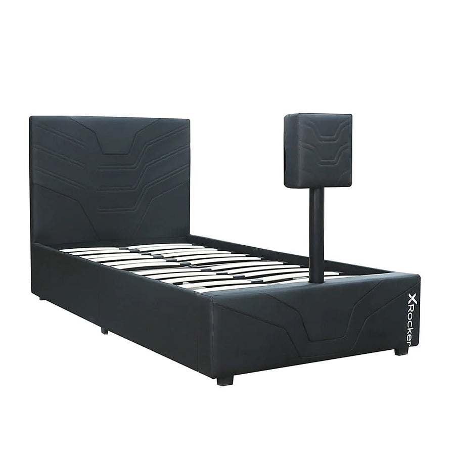 X Rocker - Oracle Gaming Bed with TV Mount, Twin - Black_0