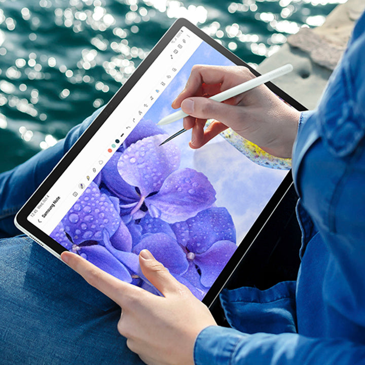 Samsung - Galaxy Tab S9 FE+ - 12.4" 256GB - Wi-Fi - with S-Pen - Lavender_4