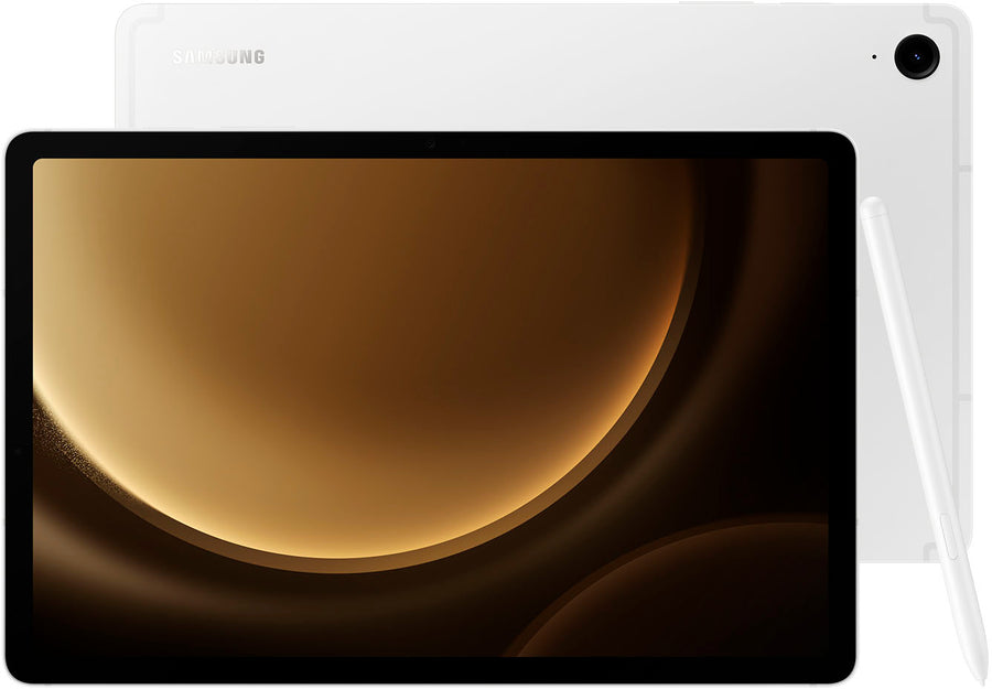 Samsung - Galaxy Tab S9 FE - 10.9" 128GB - Wi-Fi - with S-Pen - Silver_0