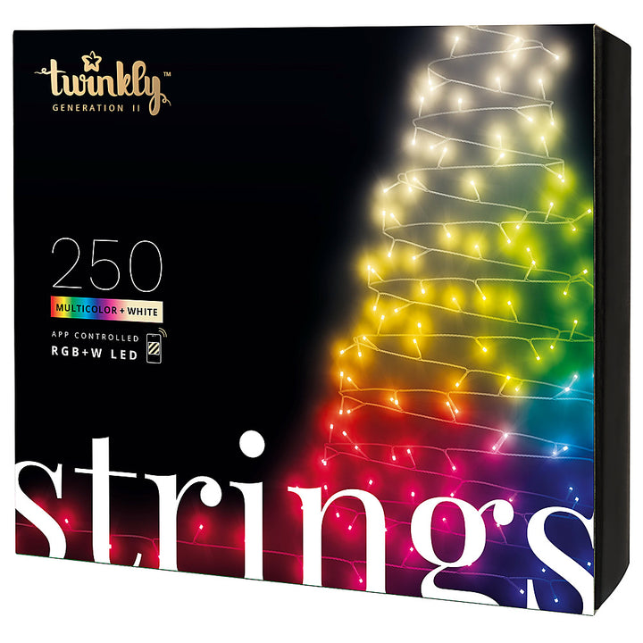 Twinkly - Smart Light Strings Special Edition 250 RGB+W LED Gen II, 65.6 ft - Soft White_0
