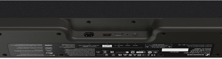 Sennheiser - AMBEO Soundbar | Mini - Immersive 3D Audio Compact Device with Adaptive Features and Multiple Connectivity - Black_16