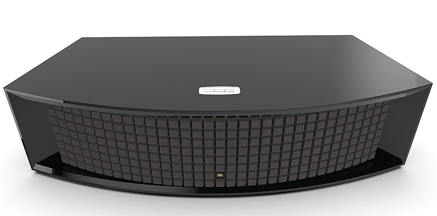 JBL - L75ms Black Edition Dual 5-1/4" Hi-Res 350W 3-Way Active Tabletop Speaker - Black Gloss_0
