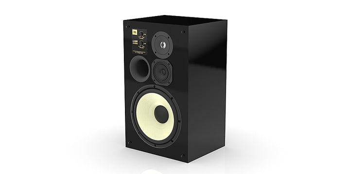 JBL - L100 Black Edition 12" 3-Way Bookshelf Loudspeakers (Each) - Black Gloss_2