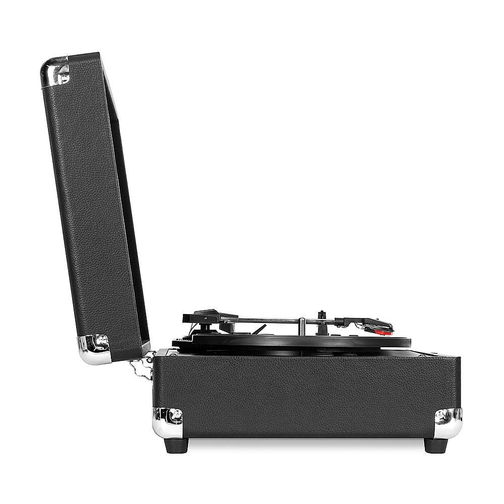 Victrola - Journey+ Cassette Bluetooth Suitcase Record Player - Black_9