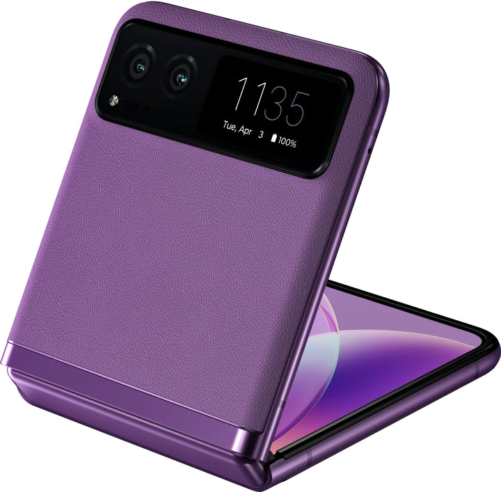 Motorola - razr 2023 128GB (Unlocked) - Summer Lilac_3