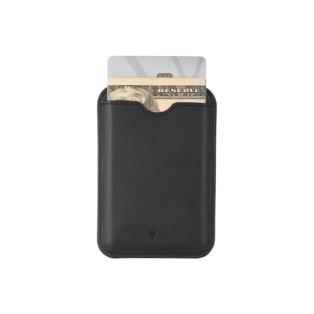 Case-Mate - Magnetic Cardholder with MagSafe For select Apple iPhones - Black_1