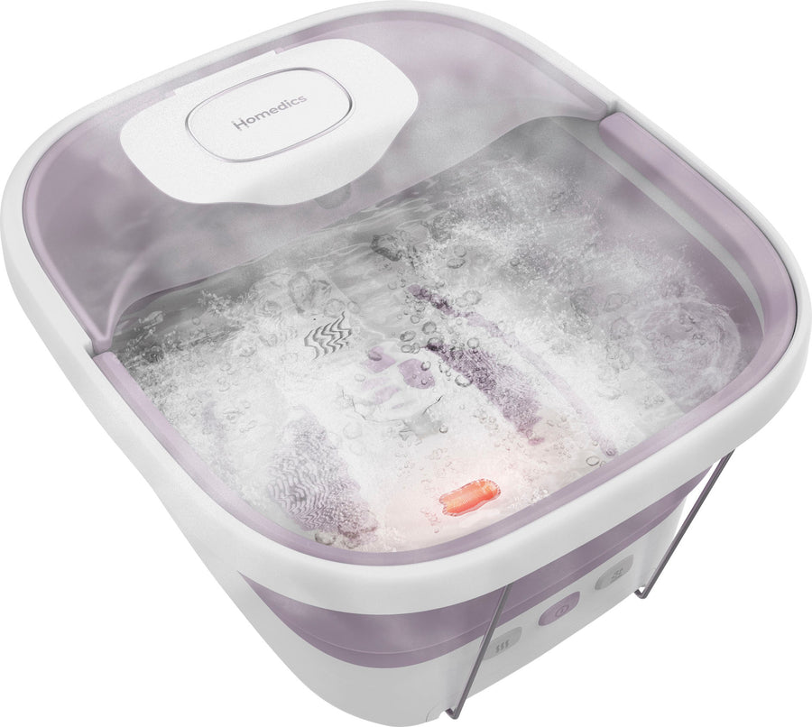 HoMedics - Smart Space Deluxe Footbath with Heat Boost - White_0