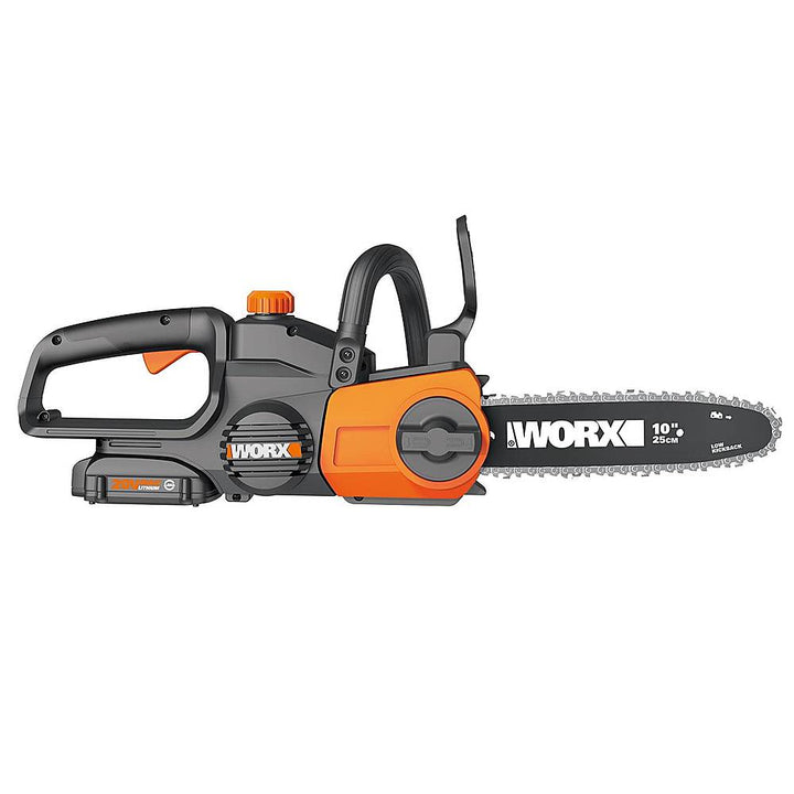 Worx WG322 20V Power Share 10" Cordless Chainsaw with Auto-Tension (Battery & Charger Included) - Black_1