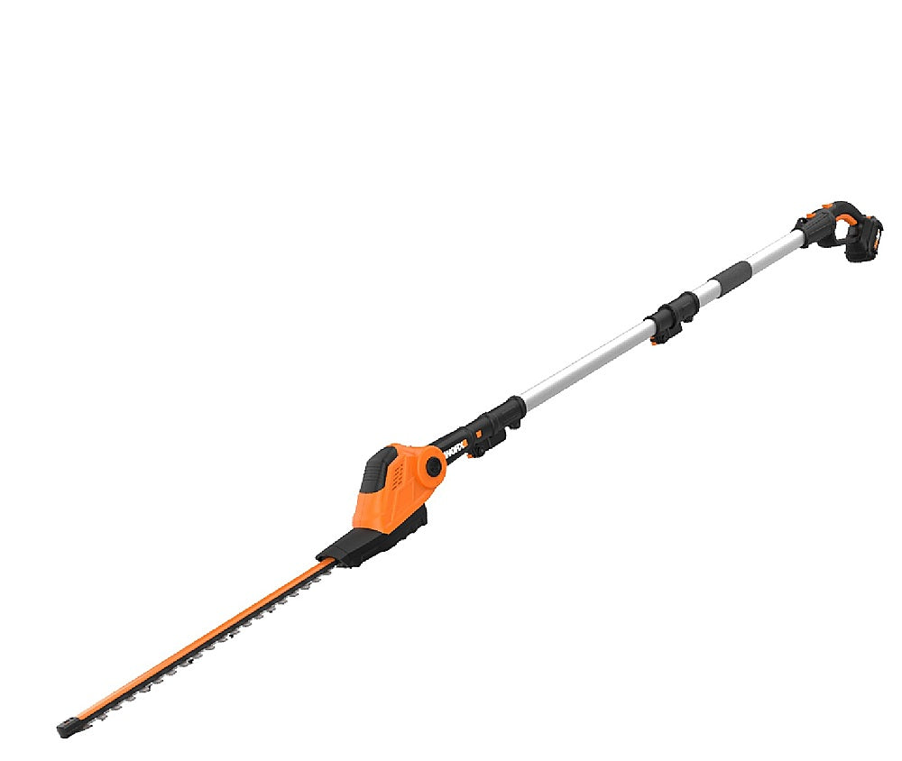 Worx WG252 20V Power Share Cordless 20V 20" 2-in-1 Hedge Trimmer (Battery & Charger Included) - Black_0