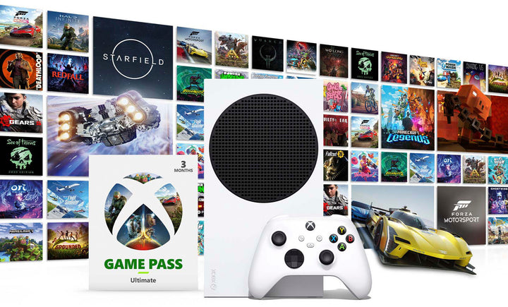 Microsoft - Xbox Series S 512GB All-Digital Starter Bundle Console with Xbox Game Pass (Disc-Free Gaming) - White_7