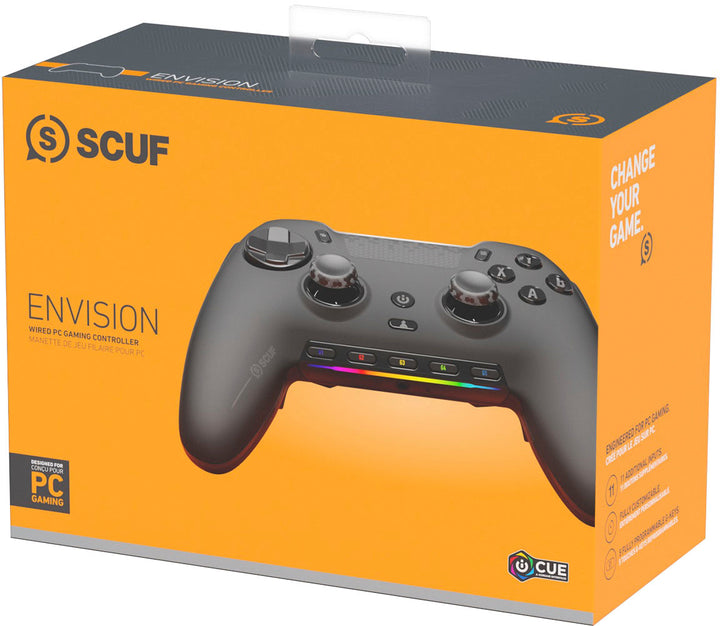 SCUF ENVISION Wired Gaming Controller for PC - Black_5