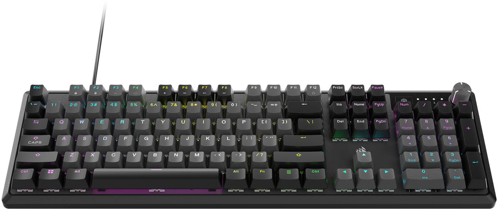 CORSAIR - K70 CORE RGB Mechanical Gaming Keyboard - Gray_1