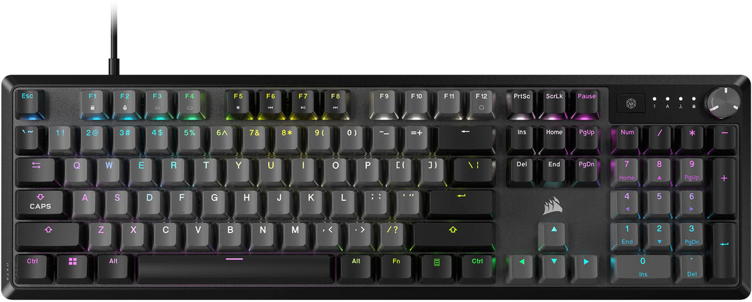 CORSAIR - K70 CORE RGB Mechanical Gaming Keyboard - Gray_0