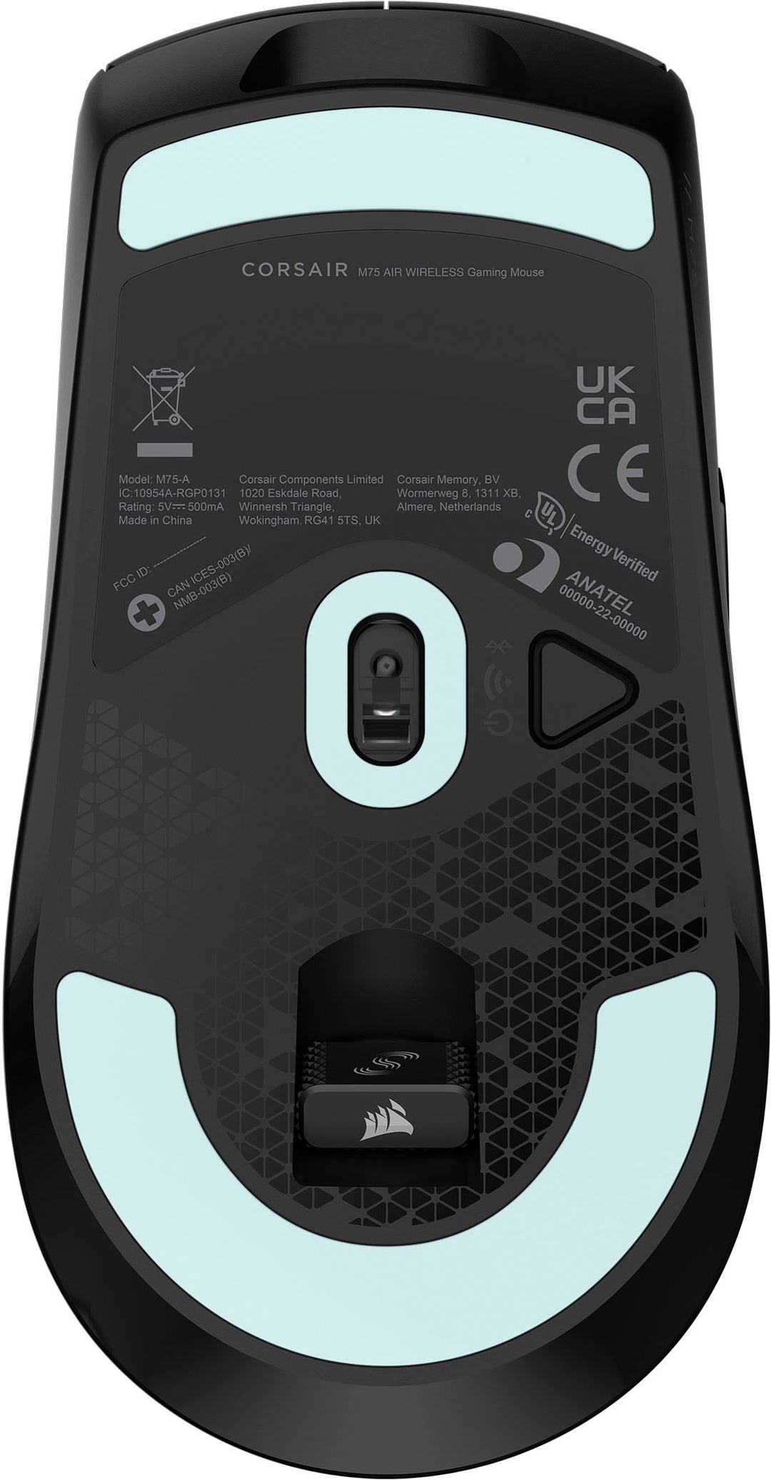 CORSAIR - M75 AIR WIRELESS Ultra-Lightweight Gaming Mouse - Black_9