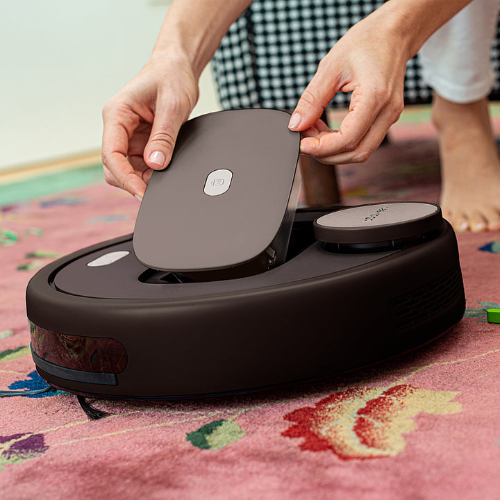 bObsweep - PetHair Appetite Wi-Fi Connected Robot Vacuum and Mop - Coffee_3
