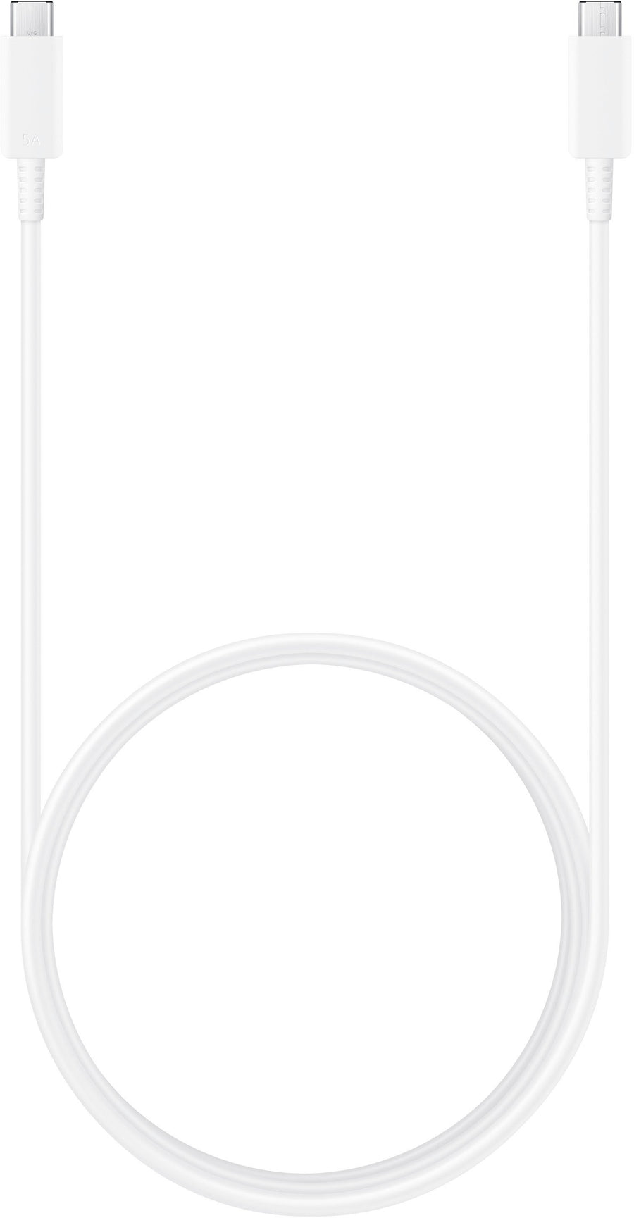 Samsung - 65W 6'  USB Type C-to-USB Type C Device Cable - White_0