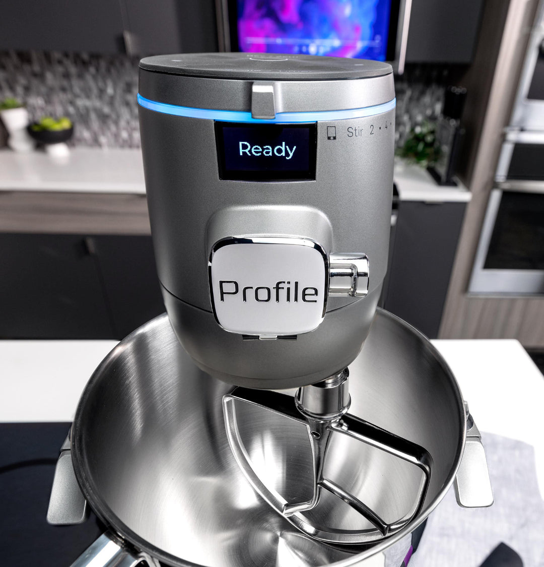 GE Profile - 7 Quart Bowl- Smart Stand Mixer with Auto Sense - Mineral Silver_3