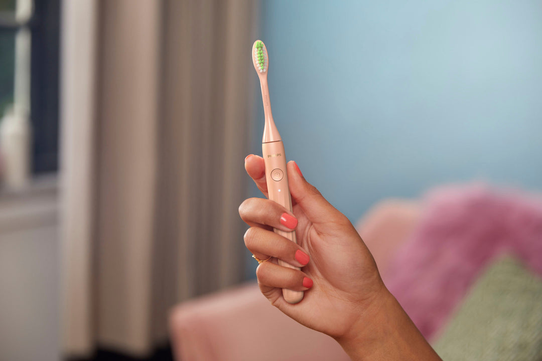 Philips One by Sonicare Rechargeable Toothbrush, Shimmer, HY1200/25 - Shimmer_18