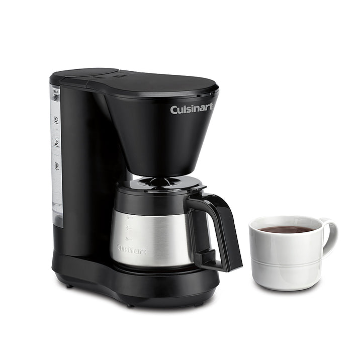 Cuisinart - 5-Cup Coffeemaker w SS Carafe - Black_3
