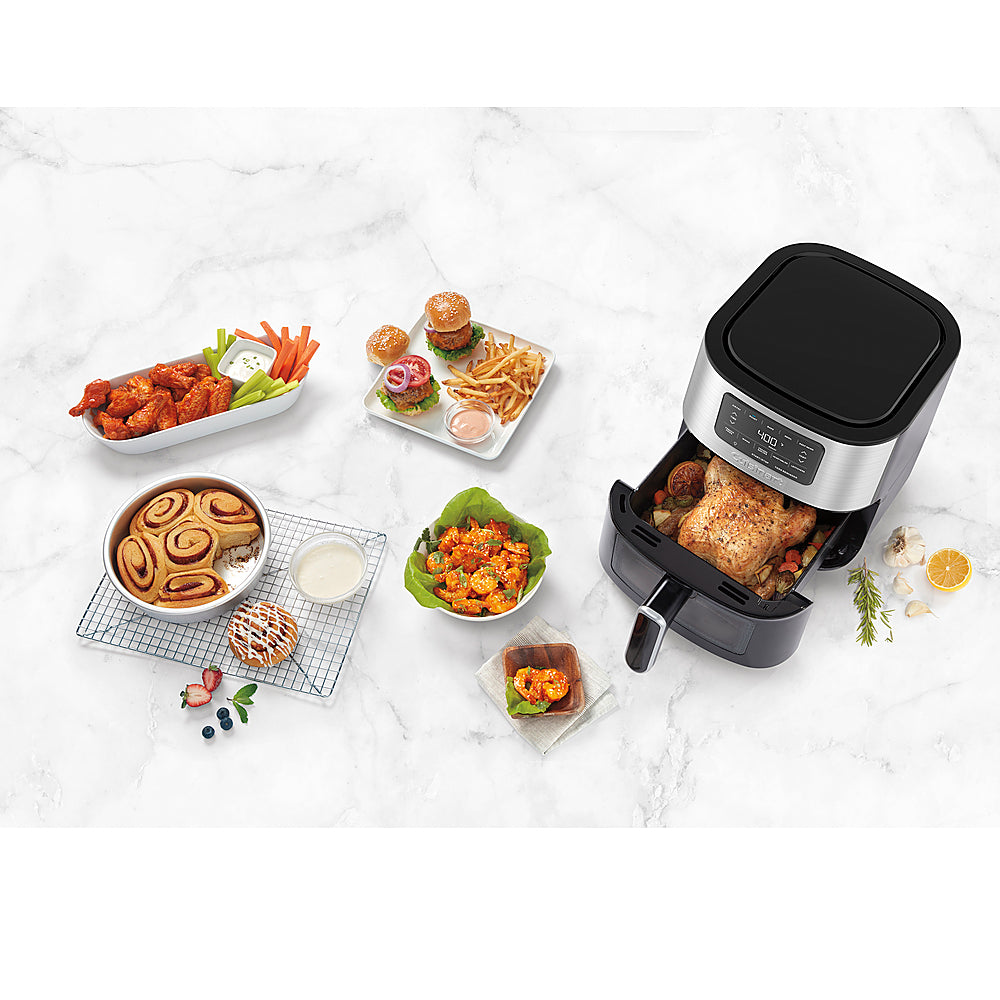 Cuisinart - Basket Air Fryer - Stainless Steel and Black_9