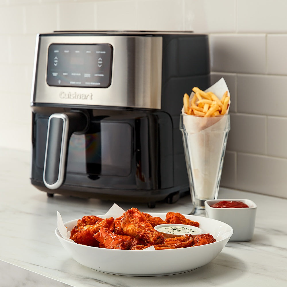 Cuisinart - Basket Air Fryer - Stainless Steel and Black_8