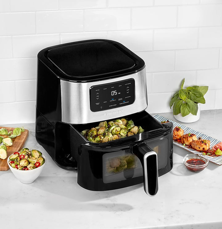 Cuisinart - Basket Air Fryer - Stainless Steel and Black_6