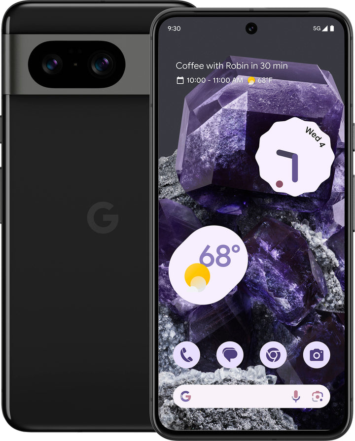 Google - Pixel 8 128GB (Unlocked) - Obsidian_0