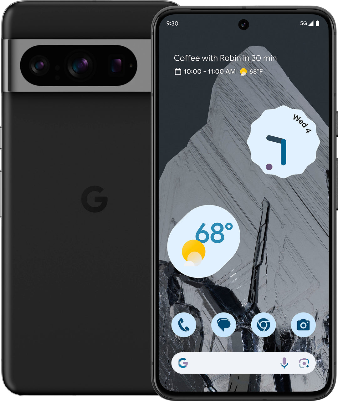 Google - Pixel 8 Pro 256GB (Unlocked) - Obsidian_0