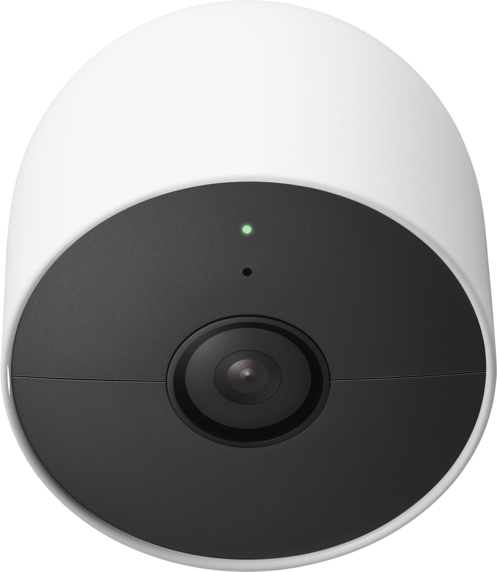 Google - Nest Cam 3 Pack Indoor/Outdoor Wire Free Security Cameras - Snow_1