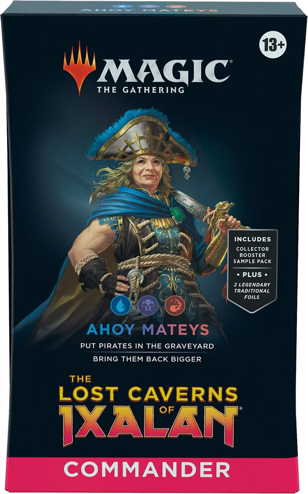 Wizards of The Coast - Magic the Gathering Lost Caverns of Ixalan Commander Deck -  Ahoy Mateys_0
