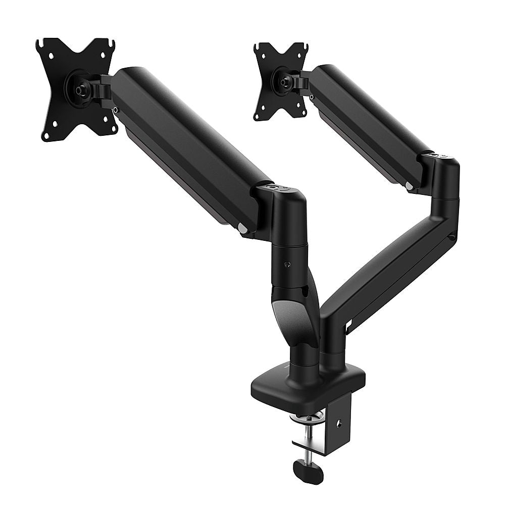 j5create - Ergonomic Dual Monitor Mount - Black_1