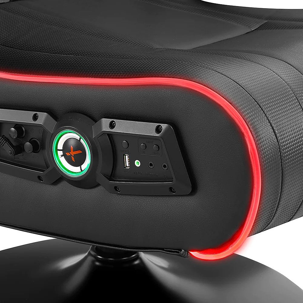X Rocker - CXR3 LED Audio Pedestal Gaming Chair with Subwoofer - Black_5