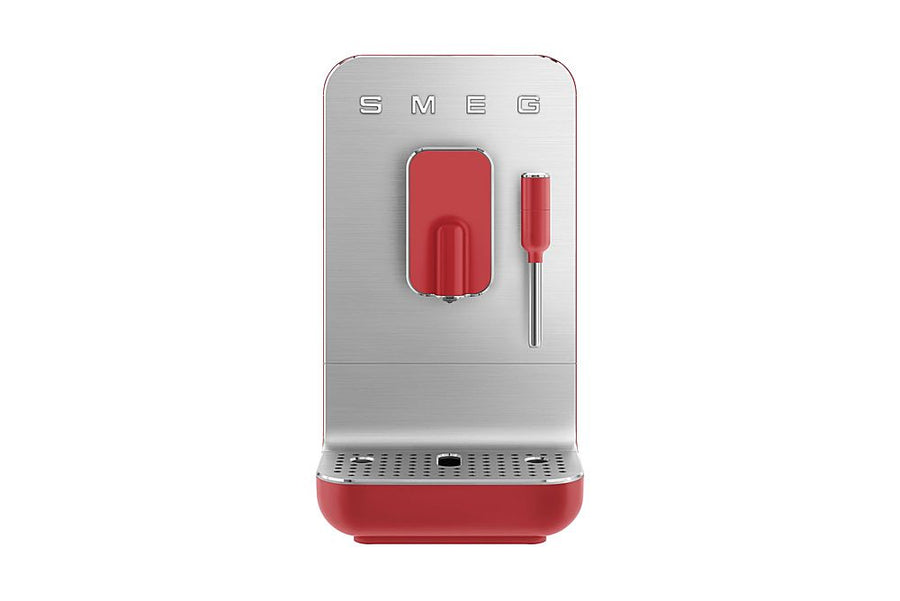 SMEG BCC02 Fully-Automatic Coffee Maker With Steamer - Red_0