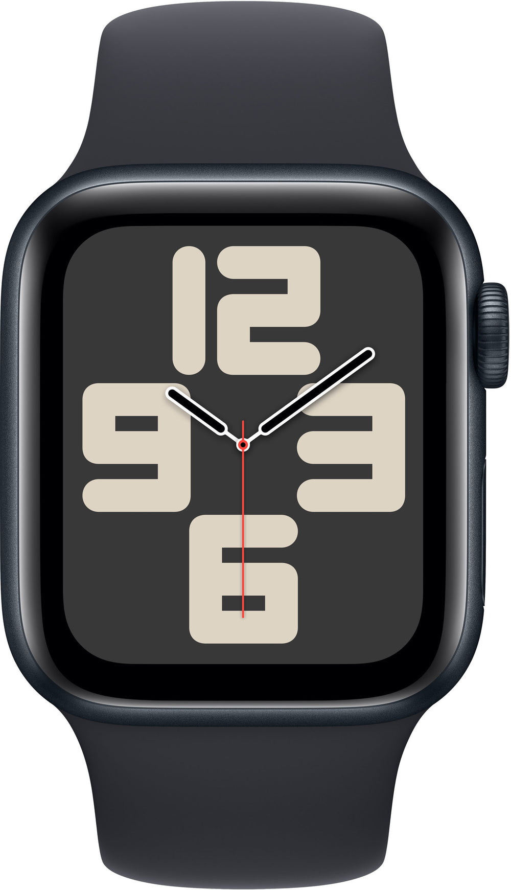 Apple Watch SE 2nd Generation (GPS + Cellular) 40mm Midnight Aluminum Case with Midnight Sport Band - S/M - Midnight (Verizon)_1