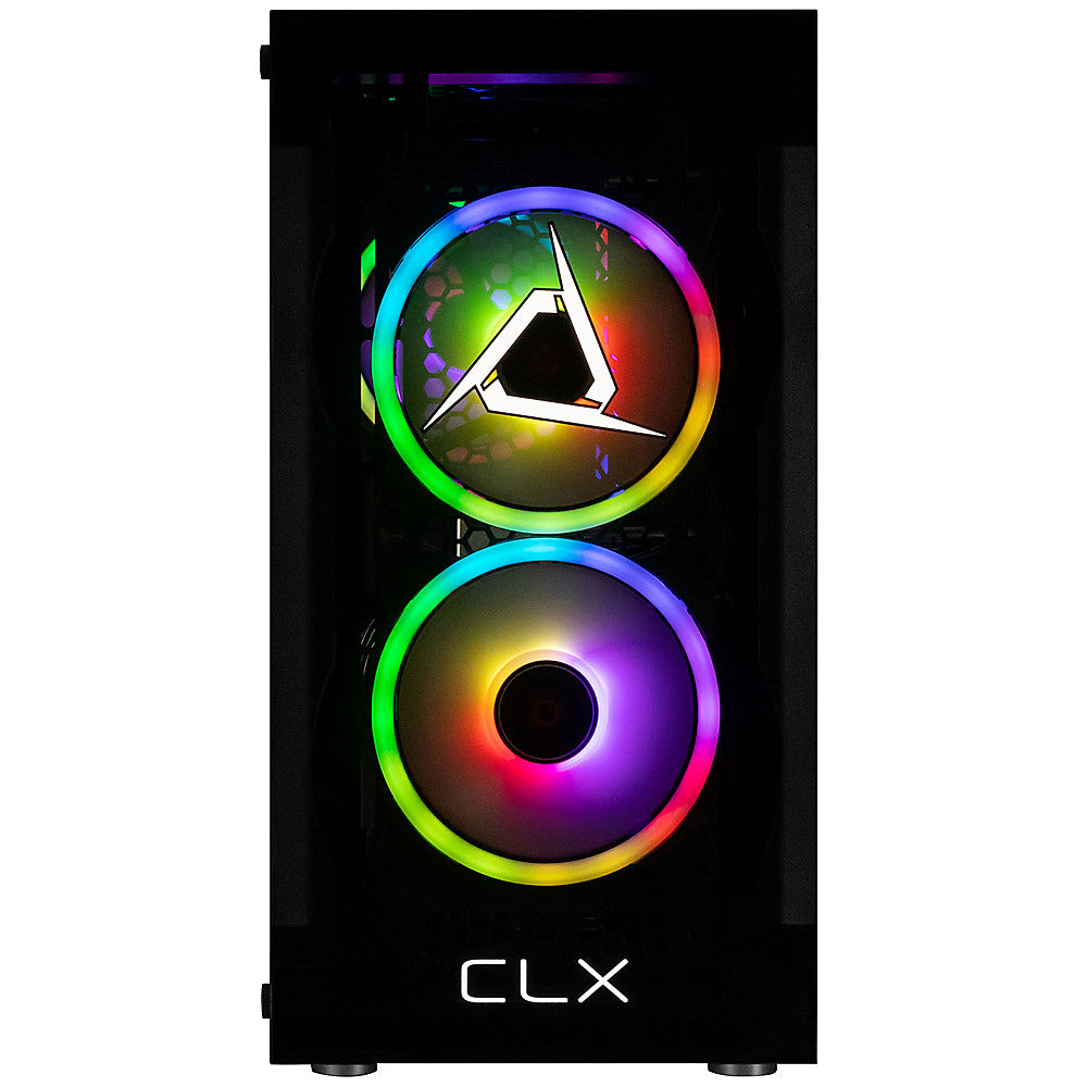CLX - SET Gaming Desktop - AMD Ryzen 5 5500 - 16GB DDR4 3600 Memory - GeForce RTX 4060 - 1TB NVMe M.2 SSD - Black_2