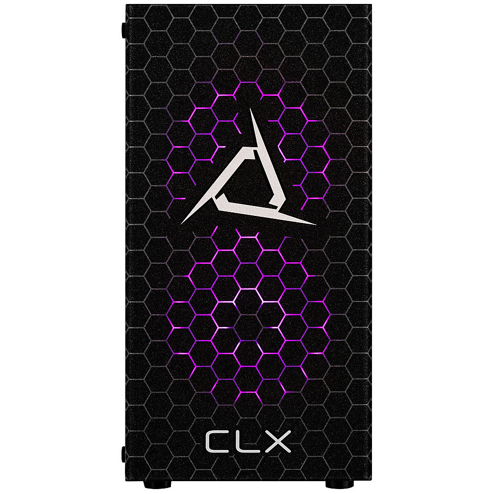 CLX - SET Gaming Desktop - AMD Ryzen 7 7700X - 32GB DDR5 4800 Memory - GeForce RTX 4060 - 1TB NVMe M.2 SSD + 2TB HDD - Black_2