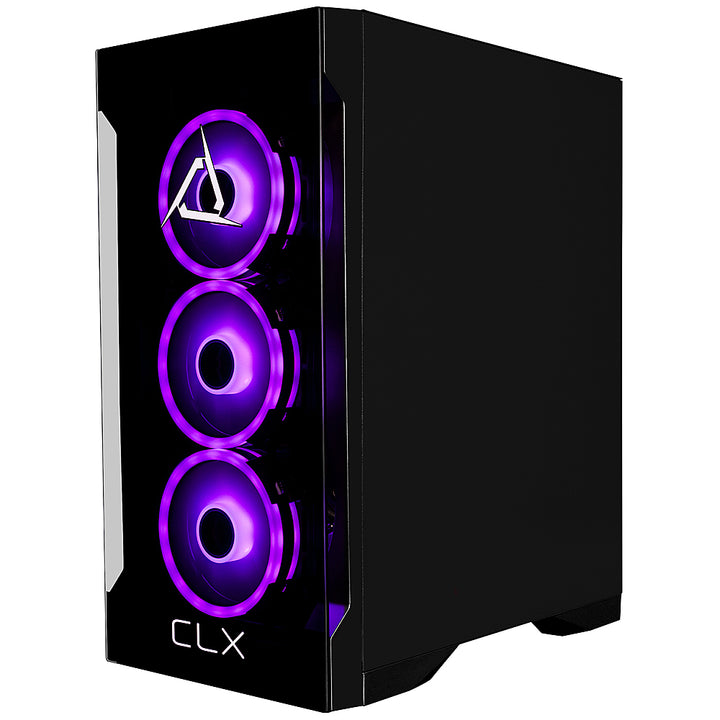 CLX - SET Gaming Desktop - Intel Core i7 13700KF - 32GB DDR5 5600 Memory - GeForce RTX 4060 - 1TB NVMe M.2 SSD + 4TB HDD - Black_4