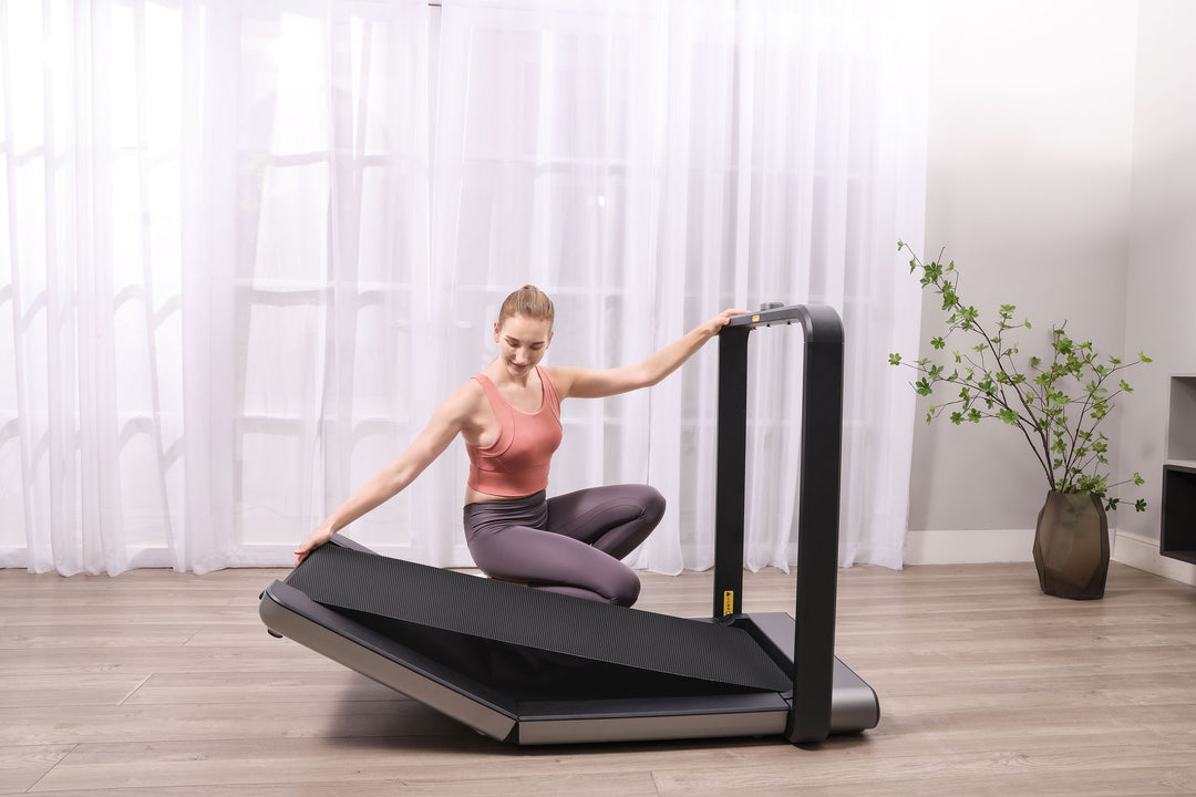 WalkingPad - X21 Double Fold Treadmill With Speed Dial - Black_4