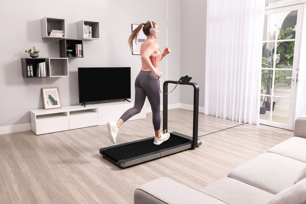 WalkingPad - X21 Double Fold Treadmill With Speed Dial - Black_1