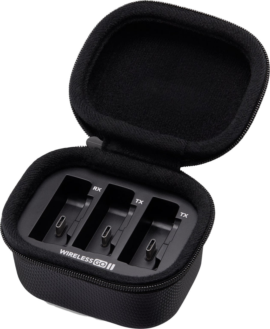 RØDE - CHARGE CASE Charging Case for the Wireless Go II - Black_0