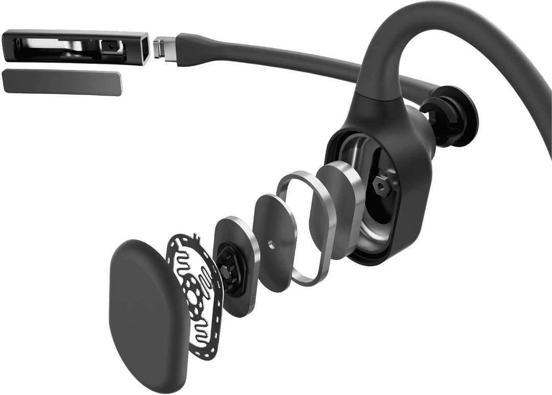 Shokz - OpenComm 2 UC Bone Conduction Bluetooth Headset With USB-A Wireless Adapter - Black_2