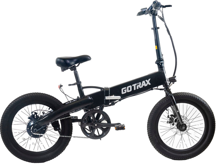 GoTrax - F1 Ebike w/ 25 mile Max Operating Range and 20 MPH Max Speed - Black_0