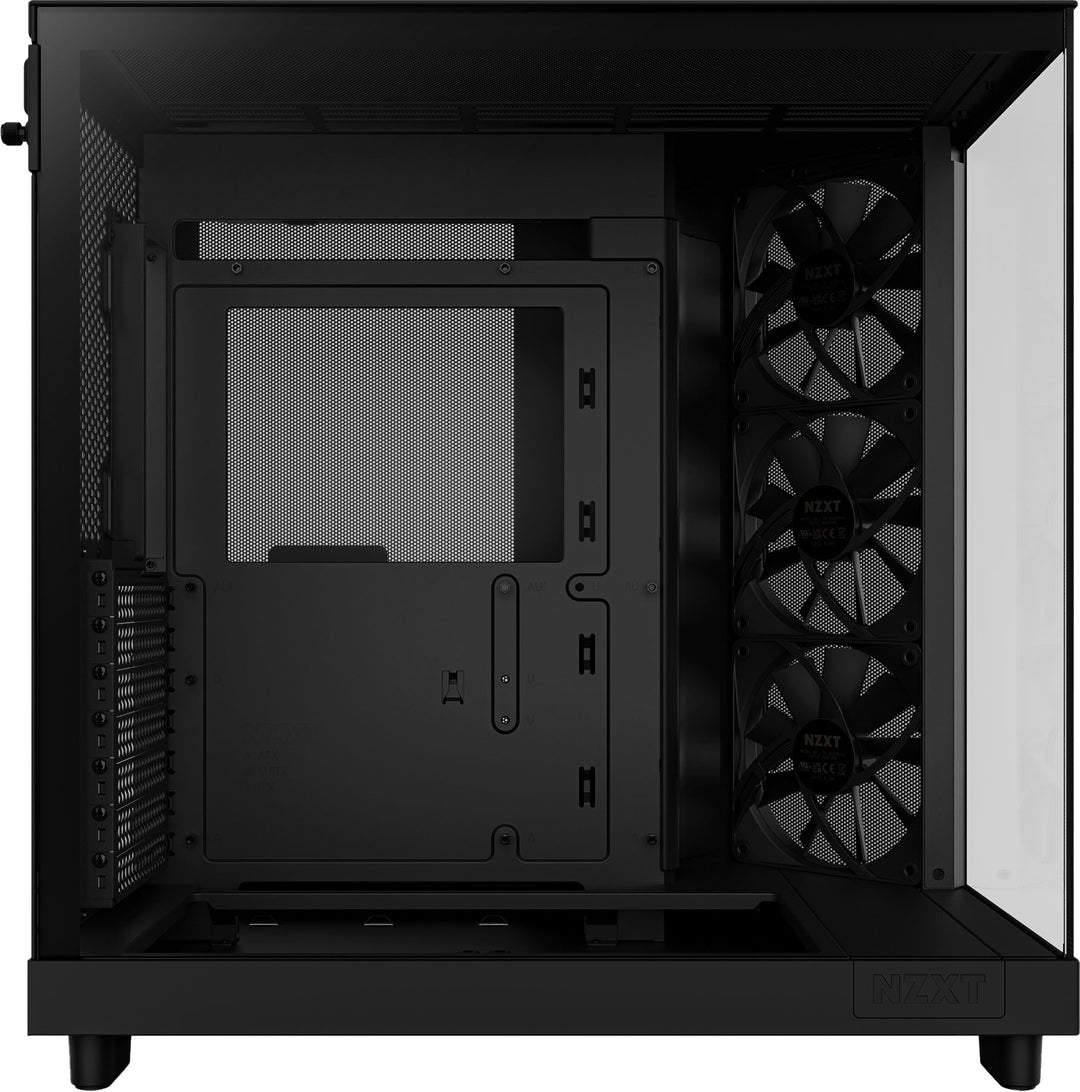 NZXT - H6 Flow ATX Mid-Tower Case with Dual Chamber - Black_4