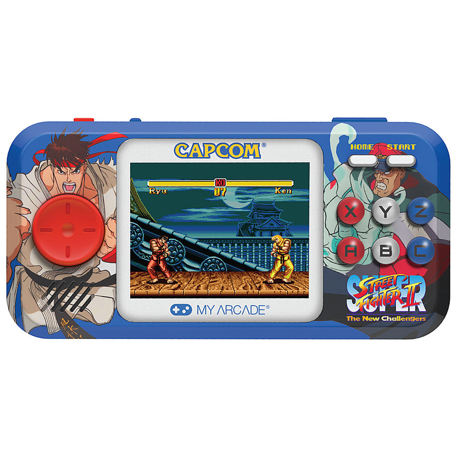dreamGEAR - Super Street Fighter II Portable Gaming System (2 games in 1) - Yellow_0