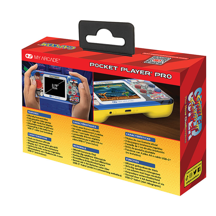 dreamGEAR - Super Street Fighter II Portable Gaming System (2 games in 1) - Yellow_1