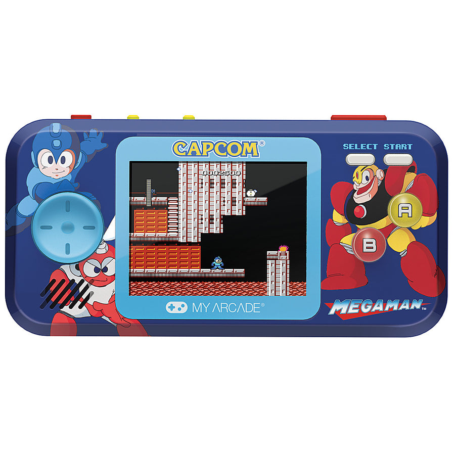 dreamGEAR - Mega Man Portable Gaming System (6 games in 1) - Blue_0