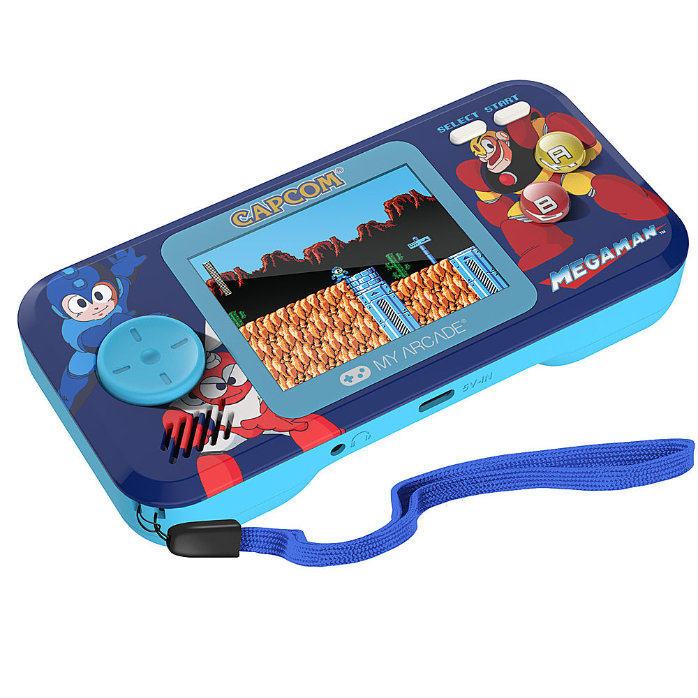 dreamGEAR - Mega Man Portable Gaming System (6 games in 1) - Blue_4