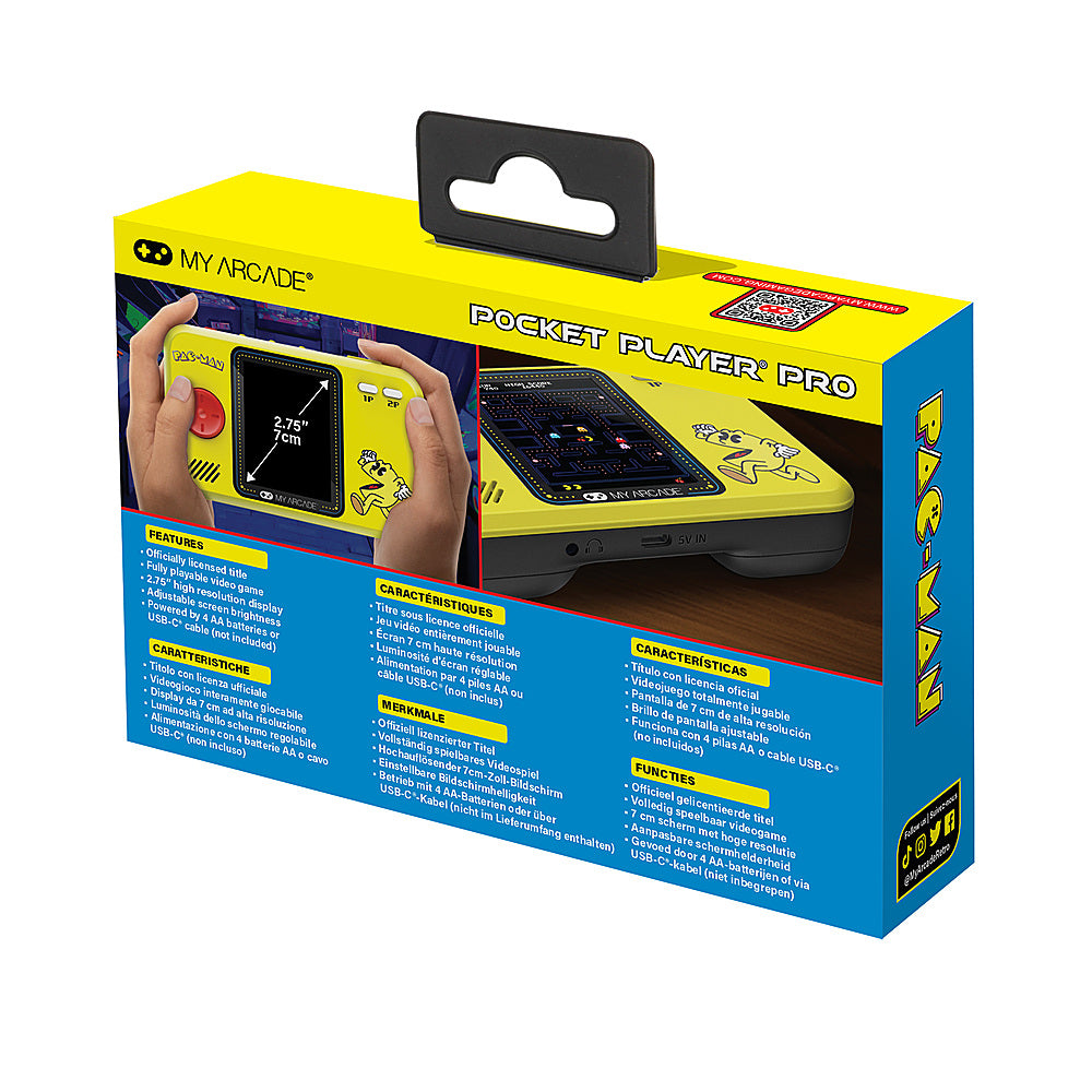 dreamGEAR - Pac-Man Portable Gaming System - Yellow_2
