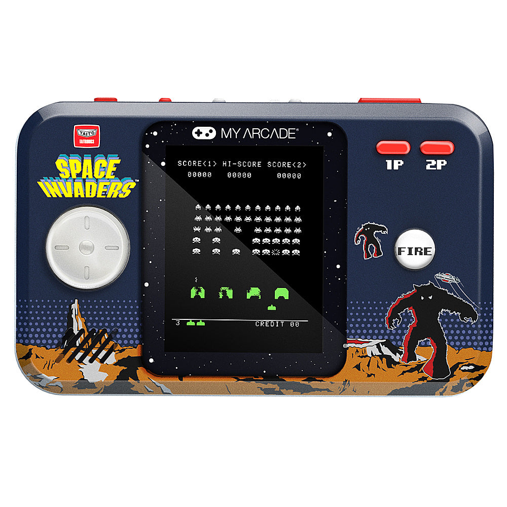 dreamGEAR - Space Invaders Portable Gaming System - Blue_0